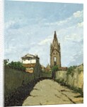 The Village Church, c.1866-70 by Antoine Fortune Marion