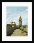 The Village Church, c.1866-70 by Antoine Fortune Marion