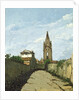 The Village Church, c.1866-70 by Antoine Fortune Marion