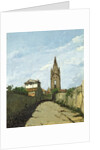 The Village Church, c.1866-70 by Antoine Fortune Marion
