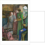 Clerk Saunders, 1857 by Elizabeth Eleanor Siddal