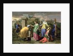 Eliezer and Rebecca at the Well, c.1660-65 by Nicolas Poussin