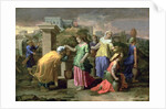 Eliezer and Rebecca at the Well, c.1660-65 by Nicolas Poussin