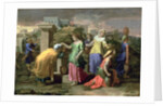 Eliezer and Rebecca at the Well, c.1660-65 by Nicolas Poussin