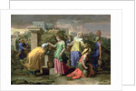 Eliezer and Rebecca at the Well, c.1660-65 by Nicolas Poussin