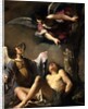 St. Sebastian succoured by two angels, 1617 by Guercino