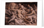 PD.5-1957 The Lamentation over the Dead Christ, c.1585 by Isaac Oliver