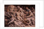 PD.5-1957 The Lamentation over the Dead Christ, c.1585 by Isaac Oliver