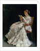The Reader, c.1860 by Alfred Emile Stevens