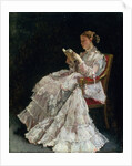 The Reader, c.1860 by Alfred Emile Stevens