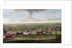 A race on the beacon course at Newmarket, c.1750 by John Wootton