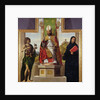St. Lanfranc of Pavia enthroned between St. John the Baptist and St. Liberius, c.1515-16 by Giovanni Battista Cima da Conegliano