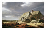 Farm Buildings in a Landscape, c.1625-28 by Salomon van Ruisdael or Ruysdael