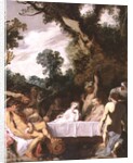 A Bacchanalian Feast, c.1617 by Johann Liss or Lis or von Lys