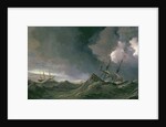 Storm at Sea by Willem van de II Velde