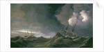 Storm at Sea by Willem van de II Velde