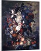 A Vase of Flowers with Fruit by Jacob van Huysum