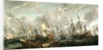 The Four Days' Battle, 1-4 June 1666 by Abraham Storck