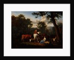 Landscape with Cattle and Figures, 1664 by Adriaen van de Velde