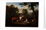 Landscape with Cattle and Figures, 1664 by Adriaen van de Velde