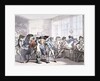 No.1732 A French Coffee House by Thomas Rowlandson