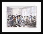 No.1732 A French Coffee House by Thomas Rowlandson