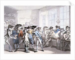 No.1732 A French Coffee House by Thomas Rowlandson