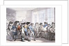 No.1732 A French Coffee House by Thomas Rowlandson