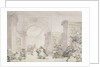 No.0613 The West Room and the Dome Room of Old University Library, Cambridge, 1800 by Thomas Rowlandson