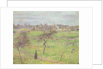 Apple Trees in a Meadow at Eragny, 1894 by Camille Pissarro