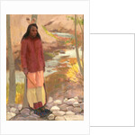 Study of Umatilla Indian, Columbia River, 1897 by Eanger Irving Couse