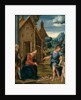 Adoration of the Child with Raphael and Tobias, c.1510 by Domenico Panetti