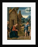 Adoration of the Child with Raphael and Tobias, c.1510 by Domenico Panetti