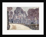 Birches at L'Etang-a-la-Ville, 1896 by Edouard Vuillard