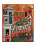 The Birth of John the Baptist, late 17th century by Greek School