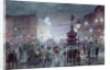 Piccadilly Circus at Night, 1911 by Thomas Prytherch