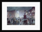 Piccadilly Circus at Night, 1911 by Thomas Prytherch