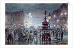 Piccadilly Circus at Night, 1911 by Thomas Prytherch