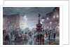 Piccadilly Circus at Night, 1911 by Thomas Prytherch