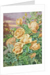 Yellow Roses by Thomas Frederick Collier