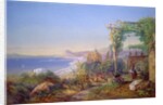 Castille and the Bay of Baia, Pozzuoli, 1866 by Edward Richardson