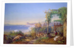 Castille and the Bay of Baia, Pozzuoli, 1866 by Edward Richardson