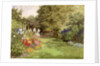 A Garden in July, c.1910 by Violet Common