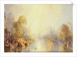 Romantic landscape by Frank Wasley