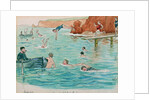 The Month of August: Swimming and Diving by George Derville Rowlandson