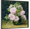 Roses in a Green Bowl, 1880 by Fanny W. Currey
