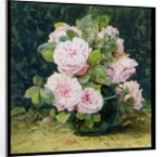 Roses in a Green Bowl, 1880 by Fanny W. Currey