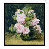 Roses in a Green Bowl, 1880 by Fanny W. Currey