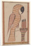 Pelican in its Piety, Fraktur Painting, c.1810 by David Kulp