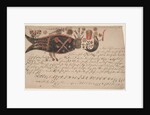 In this fish’s name, Fraktur Painting, c.1820-40 by American School